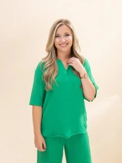 AirflowSplit V Neck Top | S-3XL Pair W/ Sku62497 -Discount Divas Shop 24554274a444ac547f7c56b2fdbbabdf