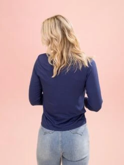 Long Sleeve Essential V Neck Tee By DD Design | S-3XL -Discount Divas Shop 25033ec56abc4c16d255f49422f9fbb7