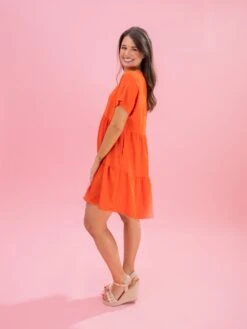 Airflow Tiered Knee Length Dress By DD Design | S-3XL -Discount Divas Shop 2585a4b2c602ac62fd6349e3d30ee5ff