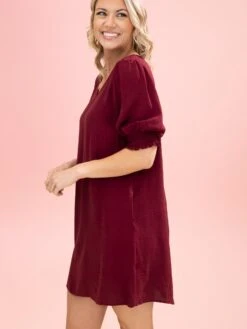 Smocked Sleeves V Neck Airflow Dress By DD Design | S-3XL 30 Smocked Sleeves V Neck Airflow Dress By DD Design | S-3XL -Discount Divas Shop 25933be57774c7e137a4e15120f8dfd6
