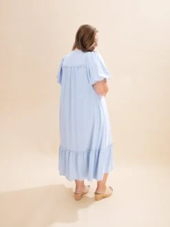 Button Down Poly Knit Washed Maxi Dress | S-L -Discount Divas Shop 2b8ded504bb94b7d8627de85f0456f24