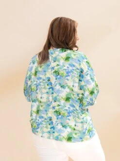 Floral Print V Neck Blouse | S-L -Discount Divas Shop 2d5e07c9bab89ea0fd61f4a24873cfd5