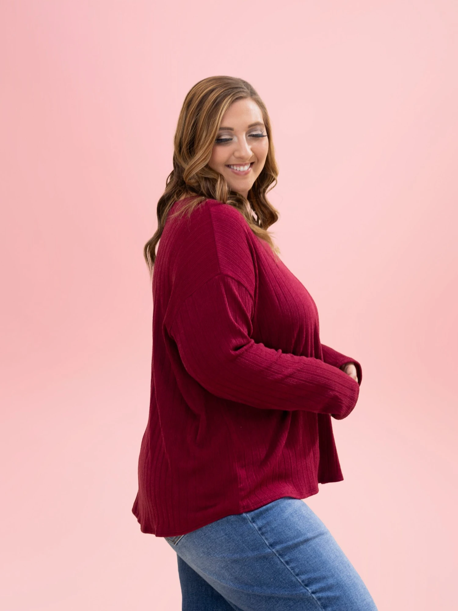 Cozy Long Sleeve Top By DD Design | S-3XL 6 Cozy Long Sleeve Top By DD Design | S-3XL - Image 6