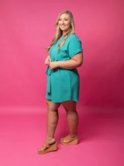 PRE-ORDER Blu Pepper Back Buttoned Belted Mini Dress | S-3X -Discount Divas Shop 2dJYgXev17uBAOz2QWDun24y8OlyUXyENkbB4T30