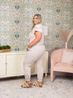 Short Sleeve Quarter Zip Top | S - 3XL Set W/ Sku53648 11 Short Sleeve Quarter Zip Top | S - 3XL Set W/ Sku53648 -Discount Divas Shop 2ecf162567d6b6022563c57b899b3a88