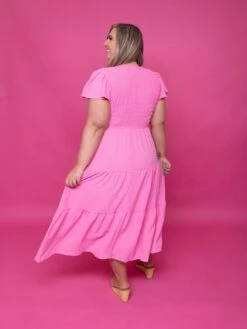 Flutter Sleeve V Neck Smocked Midi Dress | S-3X 10 Flutter Sleeve V Neck Smocked Midi Dress | S-3X -Discount Divas Shop 2h9T53rCslLA4axDxtR7CE99xc7rlP1xPf0HXdrE