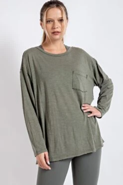 Mineral Washed Long Sleeve Top | S - 3XL Rae Mode -Discount Divas Shop 2lyDvLnViUWX1suvZZuPD6g40nG5sykvBzVV8Y1g