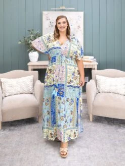 Printed Maxi Vacation Ready Dress W/ Tassel Trims | S-3X -Discount Divas Shop 30414ae723daae86b3ac9084621707c5