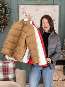 The "Not So Puffy" Puffer Jacket By DD Design | XS - 2XL -Discount Divas Shop 31383bdf219e76a9b23ff6788475bd4f