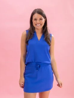 Luxe Scuba Sleeveless Collared Top By DD Design | S - 3XL -Discount Divas Shop 316835bc19650d6d15958989804f90eb