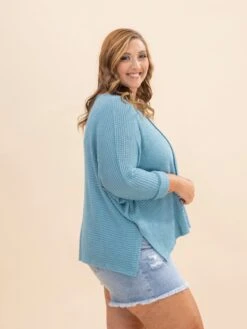 Zenana Bat Wing Sleeve Round Neck Waffle Knit Sweater | S/M-L/XL -Discount Divas Shop 31cd818abc29c7b2399437e74775b37c