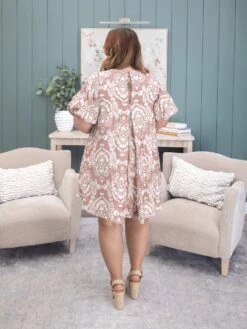 Botanical Print Short Dress With Puff Sleeves | S-2XL 9 Botanical Print Short Dress With Puff Sleeves | S-2XL -Discount Divas Shop 3234dc2ab321431783c97c99f9b57f88