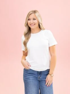 Short Sleeve Essential Tee By DD Design | S-3XL -Discount Divas Shop 33ef9754185c755141662a08ec16ed57