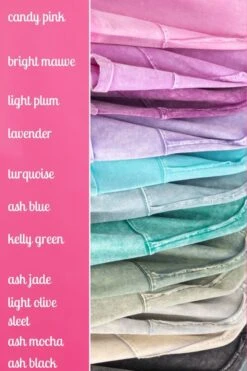 Zenana French Terry Acid Washed Tee | S/M-2X/3X -Discount Divas Shop 340370994b5a86a278e59d8b11fff8f1