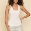 Washed Rib Tank Top | S - L Mystree