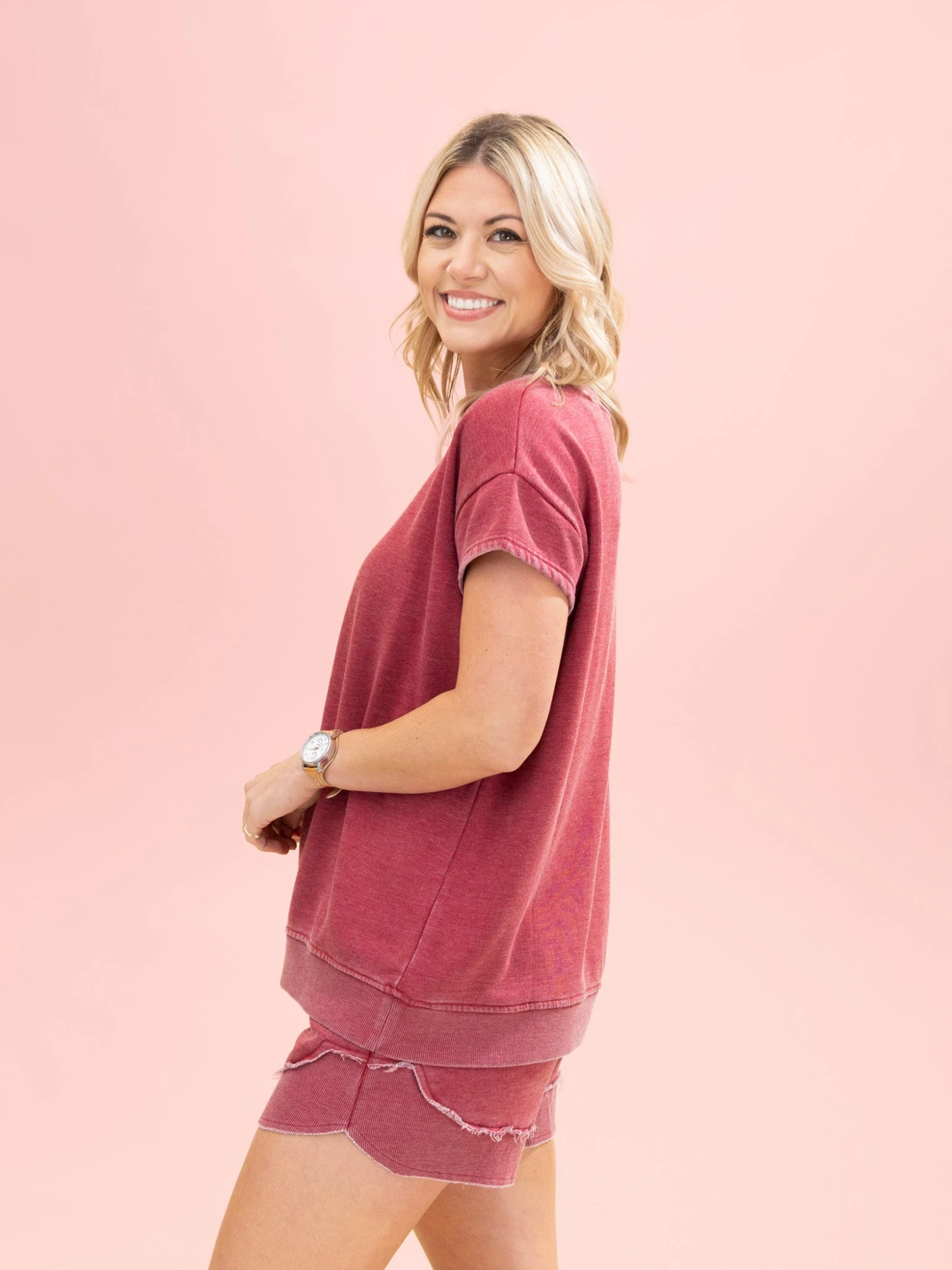 Lived In Curved Hem Drawstring Shorts By DD Design | S -3XL 9 Lived In Curved Hem Drawstring Shorts By DD Design | S -3XL - Image 9