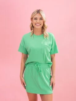 Luxe Scuba Short Sleeve Top By DD Design | S - 3XL -Discount Divas Shop 3618334c4c9be4d197e9678e7a5f5da5