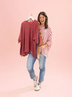 Game Day Raised Rib Easy Fit Top | REG-PLUS -Discount Divas Shop 37dec8e65218d942abbfc201a9ef13e1