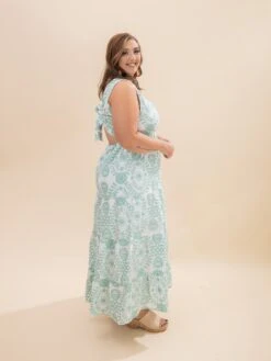 Sleeveless Square Neck Floral Maxi Dress | S-3XL -Discount Divas Shop 389164d71051793b657a1c142d7e0445