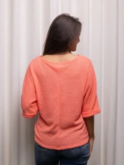 1/2 Sleeve Round Neck Waffle Knit Top | S - 3X 10 1/2 Sleeve Round Neck Waffle Knit Top | S - 3X -Discount Divas Shop 396a945c372491c996a97a699e49c9e5