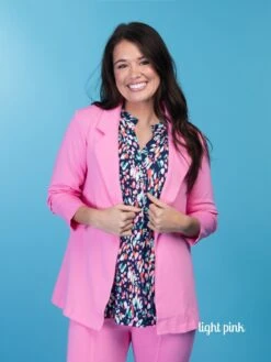 Essential COMFORT STRETCH 3/4 Sleeve Blazer | S - 3X -Discount Divas Shop 3Beam0qEfoCfW1mgZRI5tlOXk9AeWAeG2sMPqc1i