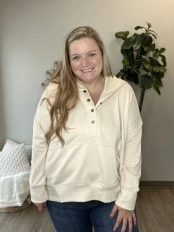 French Terry Hooded Pullover | S-3XL