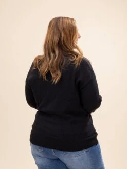 Boo PatternRibbed Edge Drop Shoulder Sweater | S-2XL Halloween -Discount Divas Shop 3a6c2c3af71e58c7118bc8bd161c422d