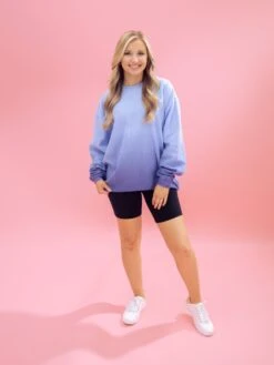 Dip Dye Ribbed Pullover By DD Design | S - 2XL -Discount Divas Shop 3abbb74dc670a37f4e3a516887abdc2b
