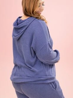 Raised Rib Hooded Pullover By DD Design | S-3XL Pair W/ Sku64518 -Discount Divas Shop 3b88dfd38ec44c2d9745f4e24360b715