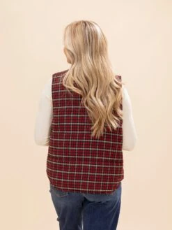 STACCATO Mock Neck Plaid Puffer Vest | S-XL 13 STACCATO Mock Neck Plaid Puffer Vest | S-XL -Discount Divas Shop 3cf8822b9b442e4a8e7534865d3a0236