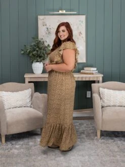 Frilled Sleeves Maxi Dress | S-3X -Discount Divas Shop 3d9dc415c3eba31c35a1b5f152166938