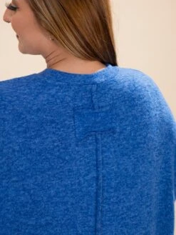 Zenana Luxe Hacci Oversized Exposed Seam Drop Shoulder Sweater | S/M - 3X -Discount Divas Shop 3e5dadaaa88b4efca088552695d177c6