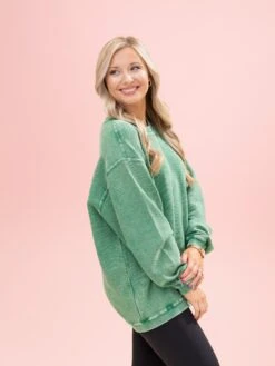 100% Cotton Washed Ribbed Pullover By DD Design | S-2X 27 100% Cotton Washed Ribbed Pullover By DD Design | S-2X -Discount Divas Shop 3fb1b4e4973f712f285d91690c0d0fdf