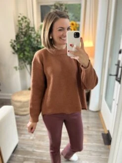 Long Sleeve Round Neck Sweater| S-3X