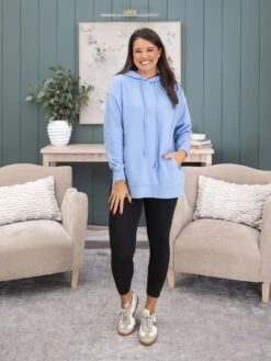 Lived In 2-Pocket Garment Washed Tunic Hoodie By DD Design | S-3XL -Discount Divas Shop 4059624e9a70f204ca36d612796da039