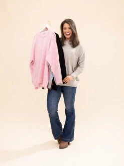 Zenana Melange High Low Hem Pocket Sweater | S/M - L/XL 11 Zenana Melange High Low Hem Pocket Sweater | S/M - L/XL -Discount Divas Shop 40db569e35f54b31ef1962349250e328