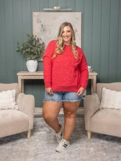 Zenana Luxe Hacci Oversized DropShoulder Top | S/M -X/L Christmas In July -Discount Divas Shop 421354a9bdbfdc0350c0bad269f5788d