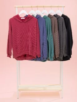 Raised Rib Hooded Pullover By DD Design | S-3XL Pair W/ Sku64518 -Discount Divas Shop 42e7c99ed8d910d180ec5ef2a7ab7caa