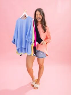 Airflow Oversized Smocked Sleeve Top By DD Design | Reg - Plus -Discount Divas Shop 435c0e39685a53e74ca249e7d55fda20