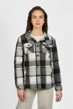 PRE-ORDER Cozy Lined Plaid Shacket | S - XL Snobbish