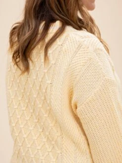 Mixed Cable Knit V Neck Varsity Sweater Top | S-3XL 8 Mixed Cable Knit V Neck Varsity Sweater Top | S-3XL -Discount Divas Shop 452861796063ec1ee6ea72c3e40b8ea7