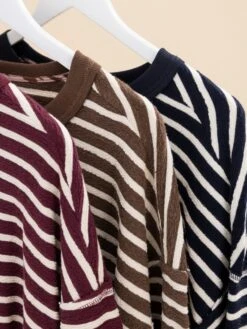 Striped Print Round Neck Top | S-L -Discount Divas Shop 45a83dcec4940c517a7d25f1da11fa8a