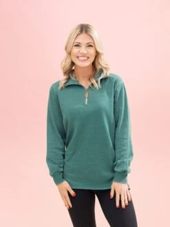 Lived In 1/4 Zip Garment Washed Pullover By DD Design | S-3XL -Discount Divas Shop 45aff869be2f0f4276b7a4857f1245be