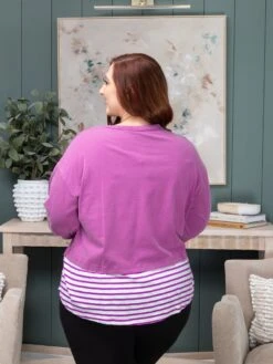 Long Sleeve V-Neck Half Button Mineral Wash Top | S-L Easel 6 Long Sleeve V-Neck Half Button Mineral Wash Top | S-L Easel -Discount Divas Shop 45ceb592876efd725cb49064cb134b96