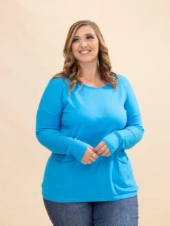 Zenana Viscose Sweater W/ Front Pockets | S/M - L/XL -Discount Divas Shop 47a2e6f76d04094d2b1bceadd75b12b5