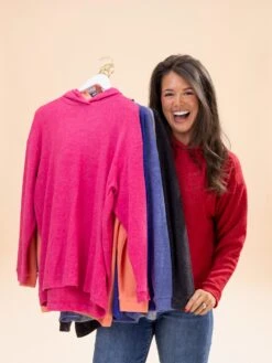 Zenana Hooded Luxe Hacci Sweater | S/M-2X/3X -Discount Divas Shop 47d054920eb762f8ba9d7feacaff7708