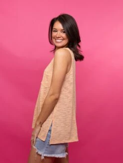 Sleeveless V-Neck Top W/ Chest Pocket | S - L *Final Sale* 8 Sleeveless V-Neck Top W/ Chest Pocket | S - L *Final Sale* -Discount Divas Shop 47fb968000852934e87a7e178a78ccf0