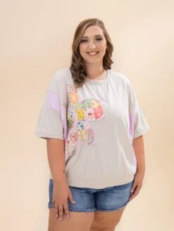 Flower Patch Color Block Mineral Wash Knit Top | S-L -Discount Divas Shop 488aaf36834f9468d0e1b4fb94b59f57