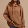 Oversized French Terry Hoodie | S - XL BiBi