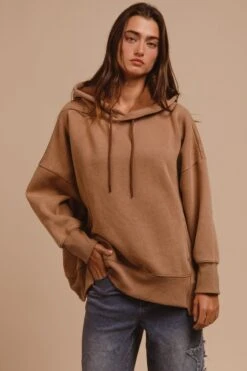 Oversized French Terry Hoodie | S - XL BiBi